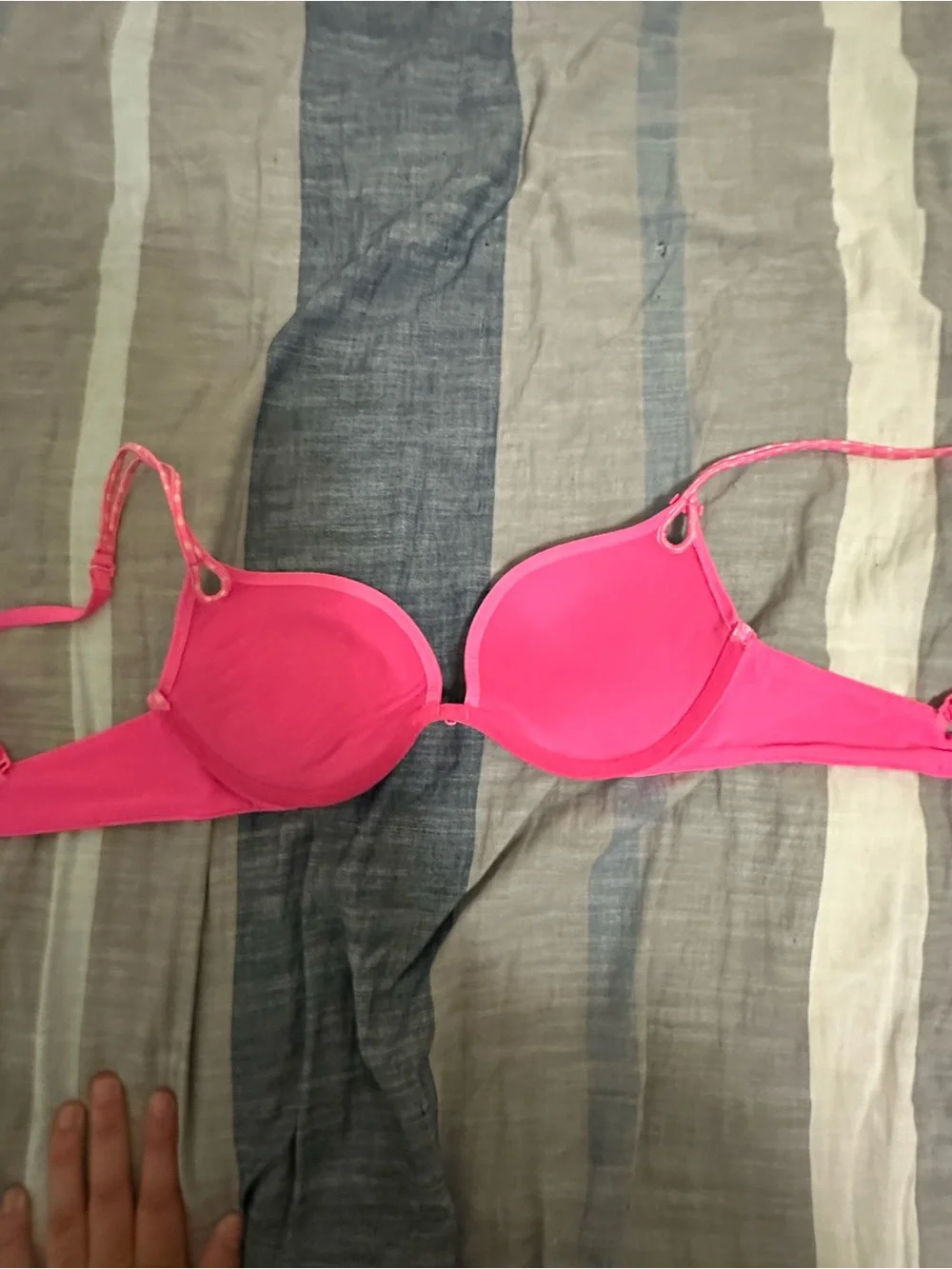 Victoria's Secret Neon Pink Push-Up Bra